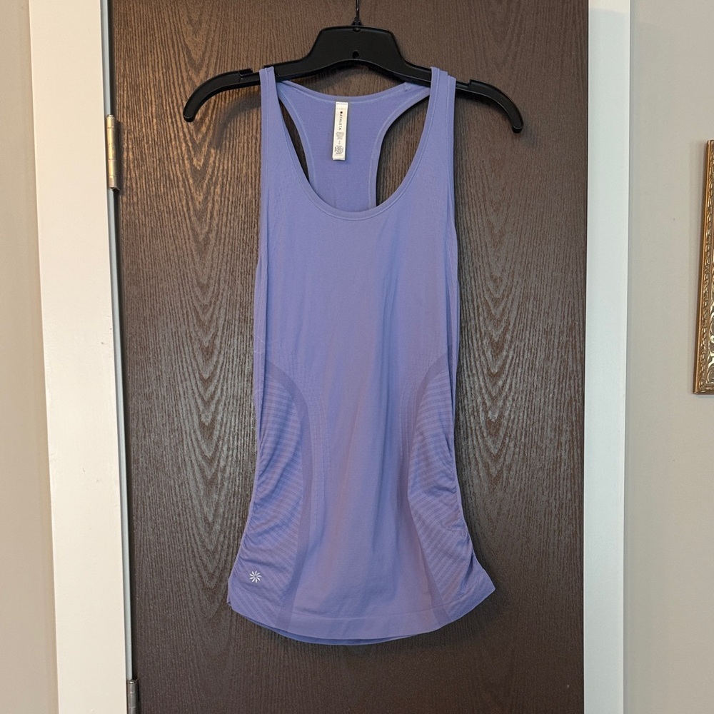 Athleta Lavender Racerback Tank Top